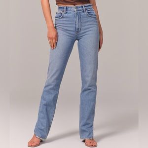 Abercrombie Ultra High Rise 90s Straight Jean